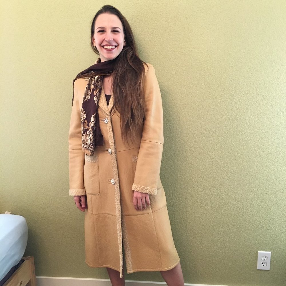 Baby Lamb Shearling Coat